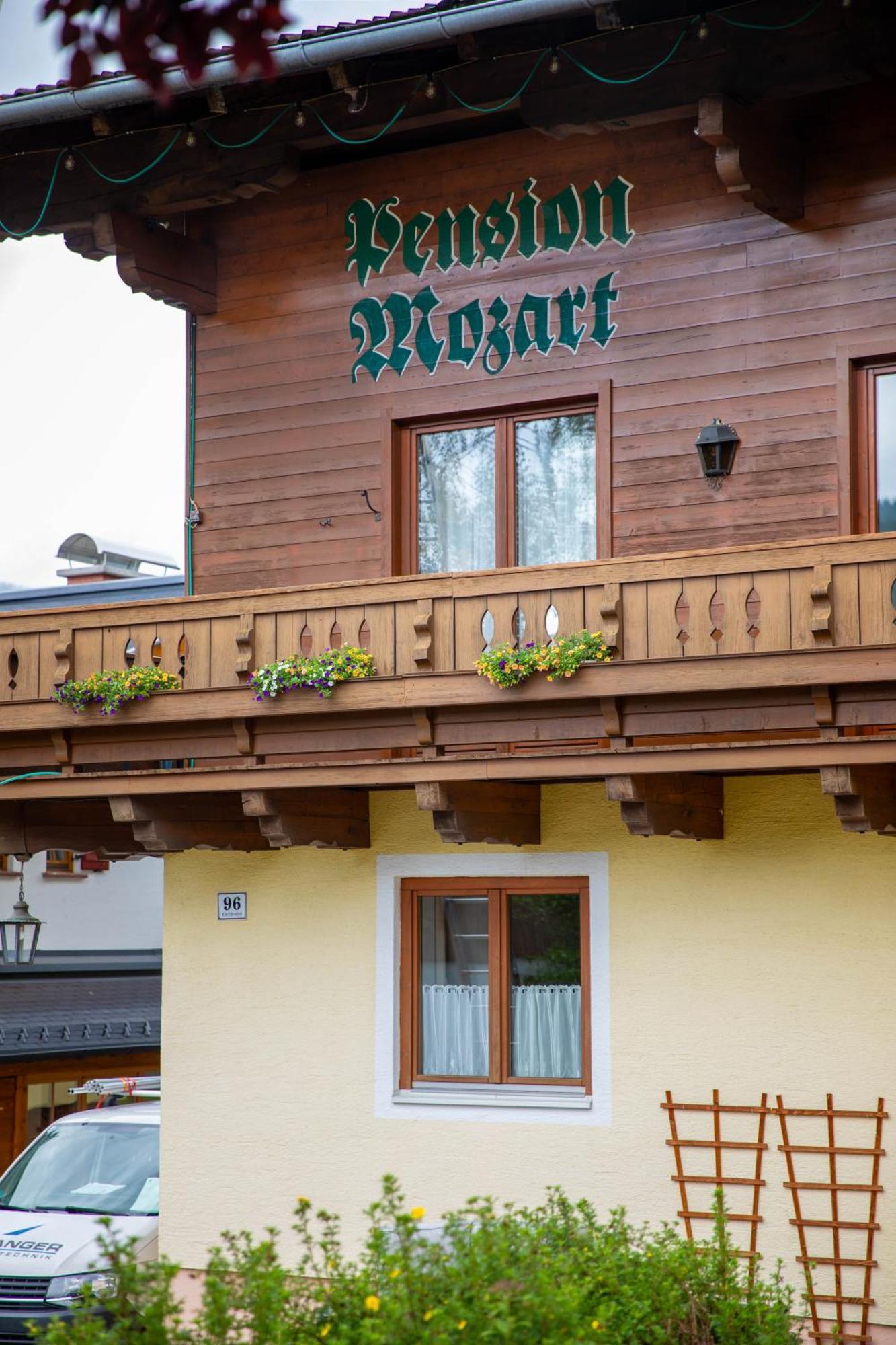 Pension Mozart Wagrain Bagian luar foto